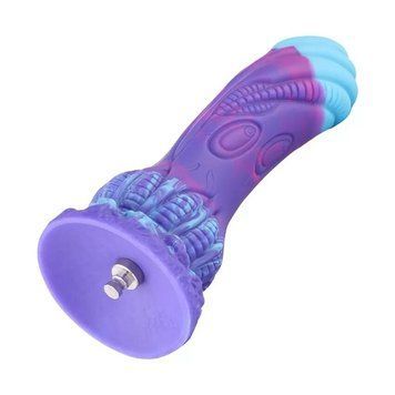 Фаллоимитатор для секс-машин Hismith 7.48&Prime; Silicone Dildo HSA140 Monster Series, система KlicLok SO9970 фото