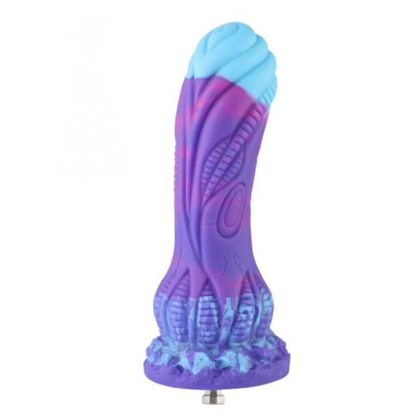 Фаллоимитатор для секс-машин Hismith 7.48&Prime; Silicone Dildo HSA140 Monster Series, система KlicLok SO9970 фото