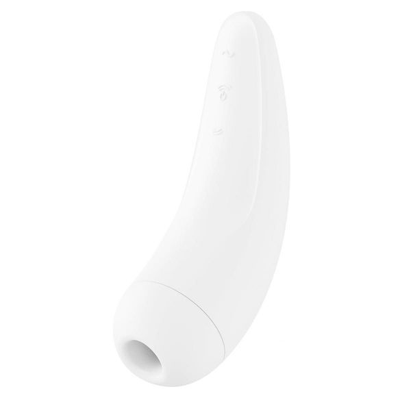 Вакуумный смарт-стимулятор Satisfyer Curvy 2+, белый SO3783 фото