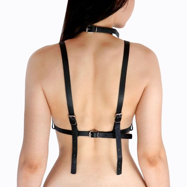 Портупея жіноча Art of Sex - Delaria Leather harness, Чорна  SO8306 фото