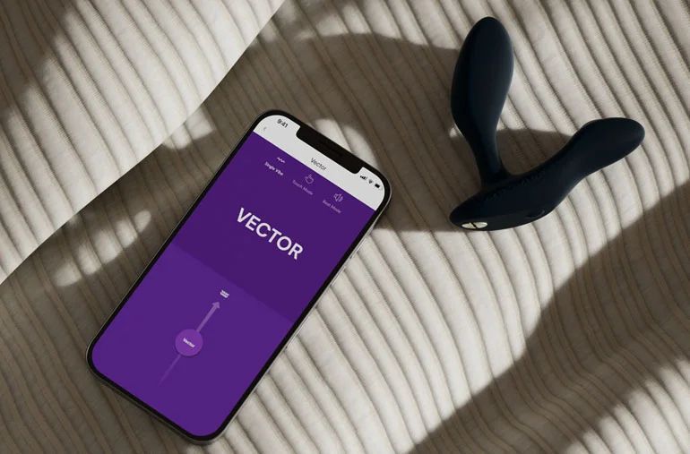 Масажер простати WE-VIBE Vector+ з пультом керування SO8241 фото