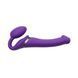 Безремневой страпон с вибрацией Strap-On-Me Vibrating Violet L, диам. 4,2 см, пульт ДУ, регулируемый SO3825 фото 5