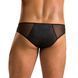 Мужские слипы на молнии Passion 042 SLIP TIMMY Black, экокожа, сетка SO7598 фото 2