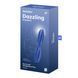 Двосторонній скляний дилдо Satisfyer Dazzling Crystal 2 Blue SX3551 фото 1