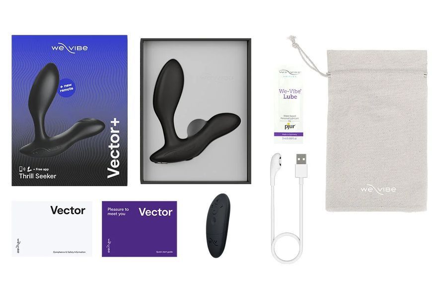 Масажер простати WE-VIBE Vector+ з пультом керування SO8241 фото