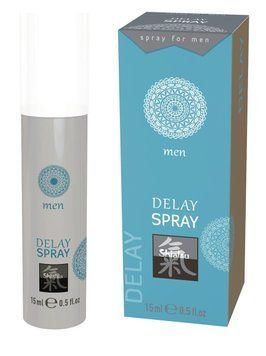 Спрей-пролонгатор для чоловіків SHIATSU Delay Spray, 15 мл HOT67305 фото