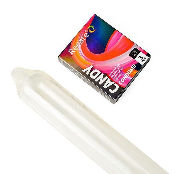 Презервативы Holographic Recare Delay Candy Condoms 3 шт, пролонгирующий эффект, конфетный аромат SX3330 фото