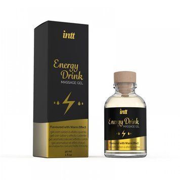 Масажний гель із зігрівальним ефектом Intt Energy Drink, 30 мл