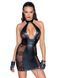 Сукня Noir Handmade F238 Short tulle dress with powerwetlook inserts SX0127 фото 1