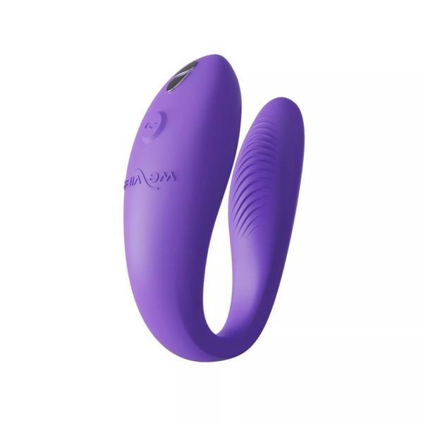Вибратор для пар We-Vibe Sync Go Light Purple, фиолетовый, с управлением через приложение SX0527 фото