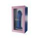 Двухслойный дилдо Adrien Lastic Hitsens 1 Blue, подходит для страпона, диаметр 4,5 см, длина 17,7 см SX1273 фото 2