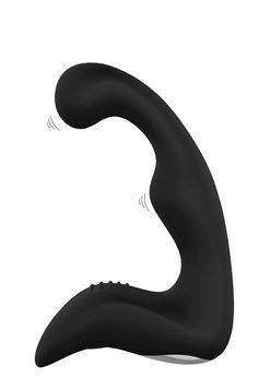 Масажер простати Booty Pleaser Black, чорний DT21367 фото