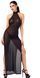Сукня Noir Handmade F372 Onyx Twin-slit Long dress