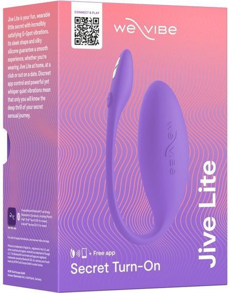 Смарт-вибратор для пар We-Vibe Jive Lite, фиолетовый SX2149 фото