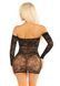 Платье Leg Avenue Seamless Off The Shoulder Mini Dress One Size SX1735 фото 3