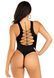 Боді Leg Avenue Opaque racer tank bodysuit, One Size, імітація шнурівки, низ &mdash; стрінги SX1079 фото 2