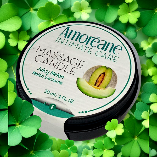 Масажна свічка Amoreane Juicy Melon з ароматом соковитої дині, 30 мл SO6026 фото