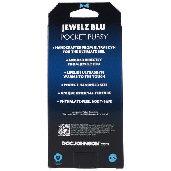 Мастурбатор-вагіна Doc Johnson - Jewelz Blu &mdash; TPE SX4439 фото
