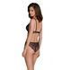 Комплект Passion AMBERLY SET black,  бралет і трусики бразиліана SX0465 фото 2