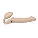 Безремінний страпон з вібрацією Strap-On-Me Vibrating Flesh L, діаметр 4,2 см, пульт ДК, регульований SO3828 фото 6