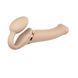 Безремінний страпон з вібрацією Strap-On-Me Vibrating Flesh L, діаметр 4,2 см, пульт ДК, регульований SO3828 фото 1