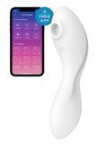 Вакуумний смарт-стимулятор із вібрацією Satisfyer Curvy Trinity 5 , керування зі смартфона SO6725 фото