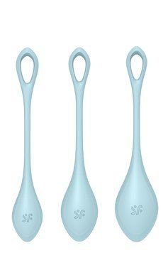 Набір вагінальних кульок Satisfyer Yoni Power 2, блакитний SO5548 фото