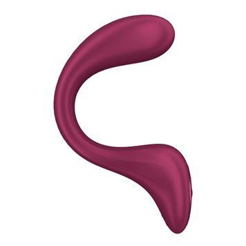 Вагинально-клиторальный вибратор Satisfyer G for Goddess 2 Wine Red, 2 мотора SX3260 фото