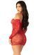 Сукня Leg Avenue Seamless Off The Shoulder Mini Dress One Size SX1736 фото 4