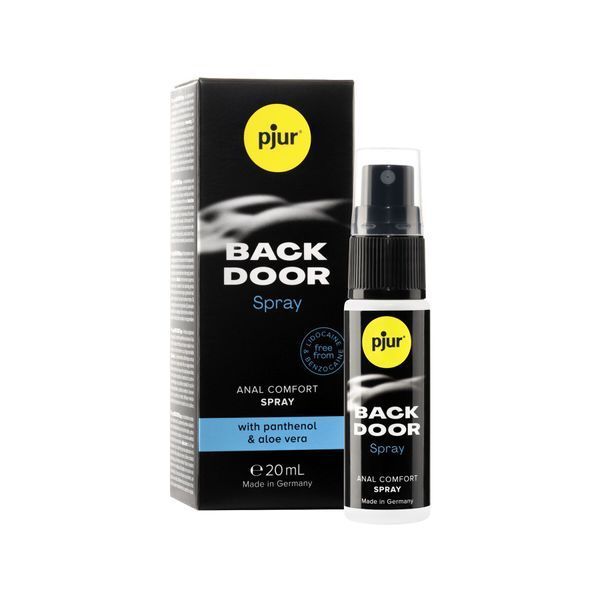 Розслаблювальний анальний спрей pjur BACK DOOR spray 20 мл, з пантенолом та алое, концентрований PJ10480 фото