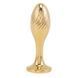 Металева анальна пробка Лисячий хвіст LOCKINK SEVANDA White Fox-Tail Anal Pear-shape Plug SX0865 фото 6