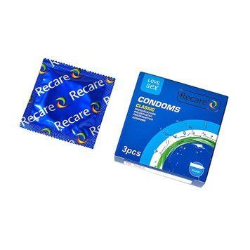 Презервативы Recare Classic Condoms (3 шт.) SX3322 фото