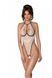 Боді з доступом Passion CHIKA BODY, cream SO9696 фото 1