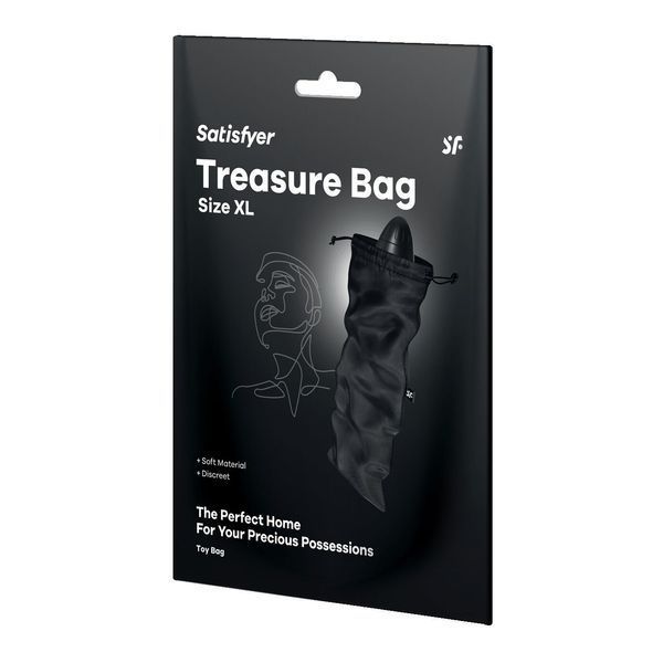 Мішечок для секс-іграшок Satisfyer Treasure Bag XL на шнурку SX0552 фото