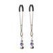 Зажимы для сосков Art of Sex - Nipple Clamps Lovely Blue SO5862 фото 2