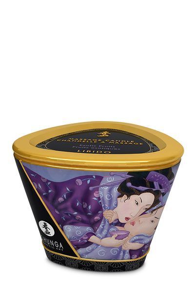 Свічки для масажу MASSAGE CANDLE EXOTIC FRUIT, 170 мл SO2512 фото