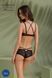 Комплект Passion DROSERA BIKINI black, бюстгальтер і трусики-кюлоти SX0468 фото 7