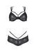 Комплект Passion DROSERA BIKINI black, бюстгальтер і трусики-кюлоти SX0468 фото 3