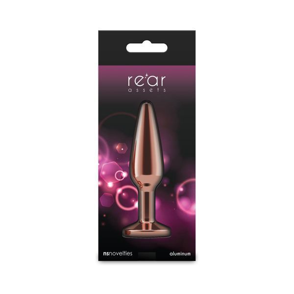 NS Novelties Rear Assets - Tapered - Medium - Rose Gold - Pink