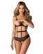 Боді Obsessive Euridia crotchless teddy  SX3574 фото 1