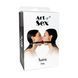 Двойной кляп Art of Sex - Twins, натуральная кожа SO9636 фото 4