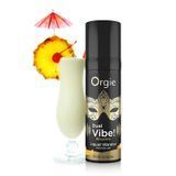 Рідкий вібратор Orgie Dual Vibe Pina Colada, 15 мл