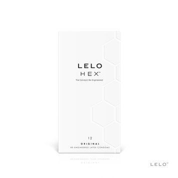 Презервативы LELO HEX Condoms Original 12 Pack, тонкие и суперпрочные SX1294 фото