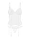 Корсет Obsessive Alissium corset&thong, гнучкі кісточки, відкрита спина, стрінги в комплекті SX0600 фото 6