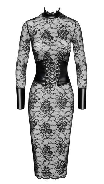 Сукня Noir Handmade F375 Noirelle Lace Corset Midi dress  SX4113 фото