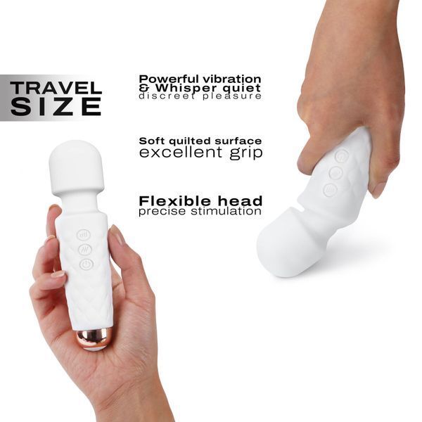 Минивибромассажер Dorcel Wand Mini Wanderful White SO7814 фото