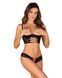 Комплект Obsessive Roxelia 2-pcs crotchless set  SO9071 фото 1