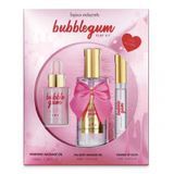 Подарунковий набір Bijoux Bubblegum: олія, гель та блиск для губ