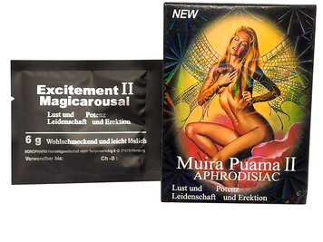 Возбуждающий порошок для двоих Muira Puama II Aphrodisiac (цена за упаковку, 10 пакетиков) B68807 фото