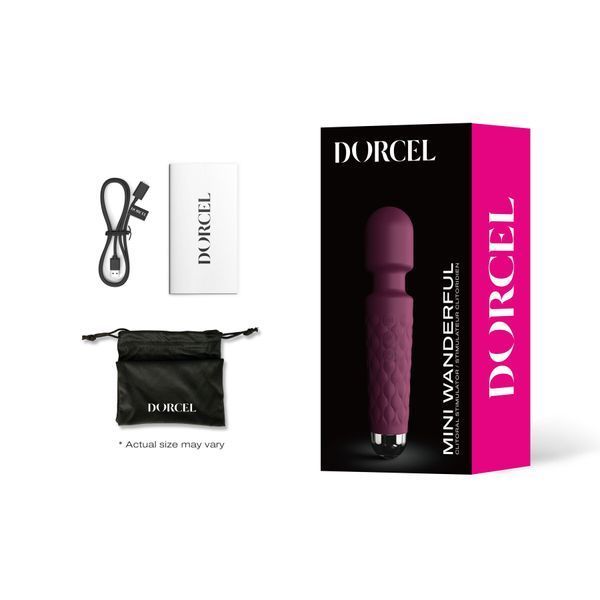 Мини-вибромассажер Dorcel Wand Mini Wanderful Plum SO7815 фото